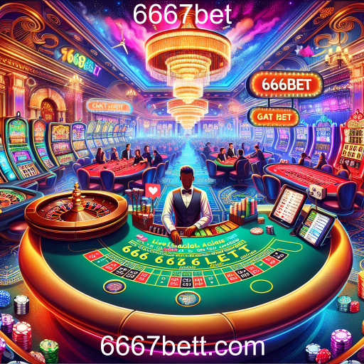 A Experiência Imersiva do Cassino Ao Vivo na 6667bet